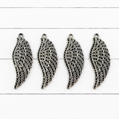 Large Angel Wing Charms