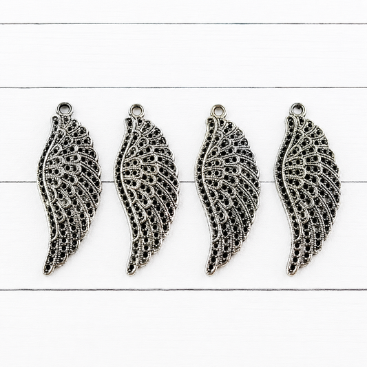 Large Angel Wing Charms