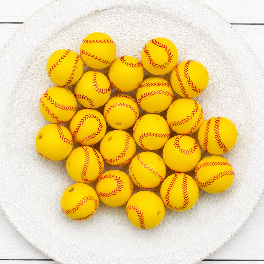 15mm Softball Beads