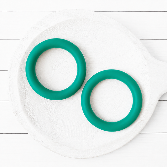 65mm Green Silicone Ring