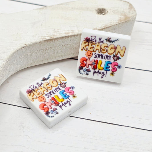 Reason Someone Smiles Focal Beads