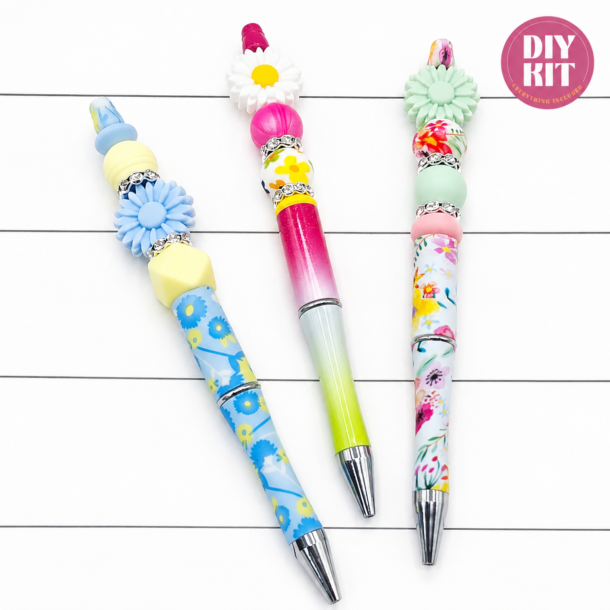 Mandarin Burst Pen Kit ~ 3-Pack