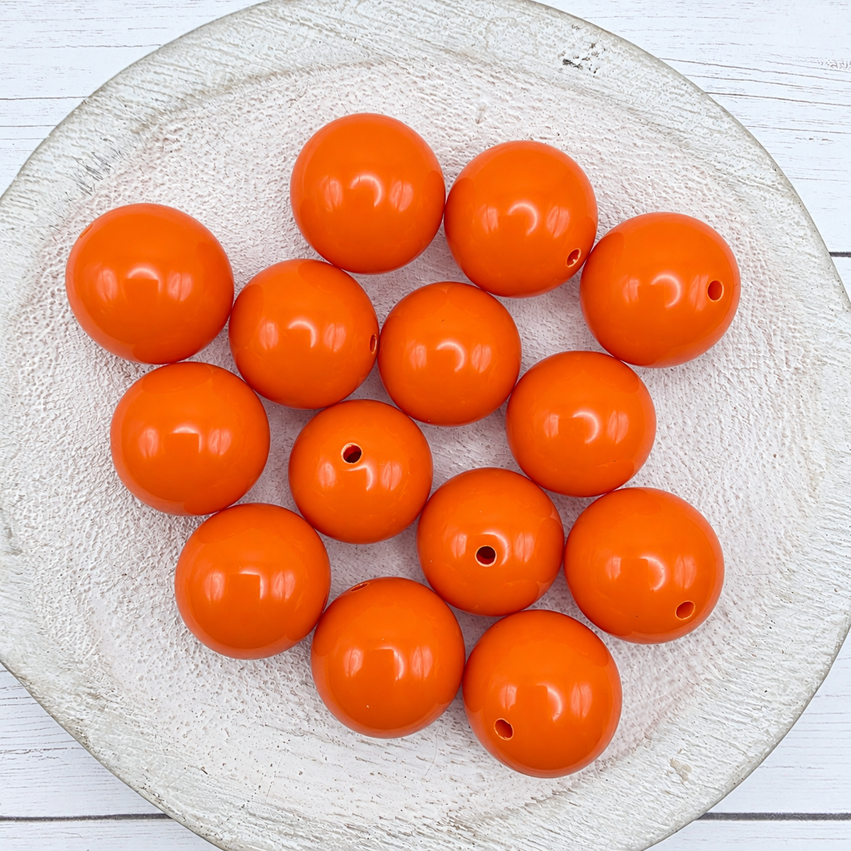 20mm Solid Color Beads