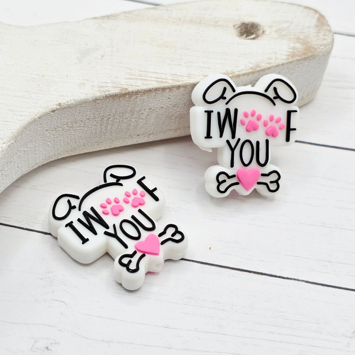 I Woof You Focal Bead