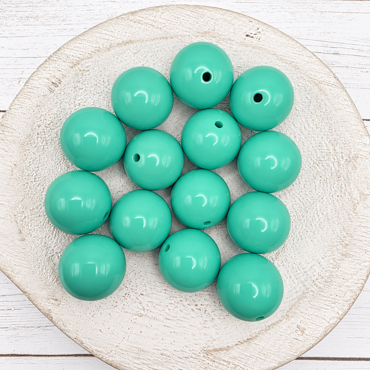 20mm Solid Color Beads