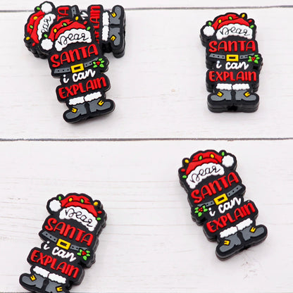 Dear Santa Focal Beads