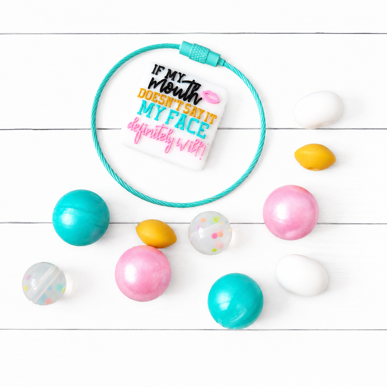 Feeling Mouthy Tumbler Charm Kit