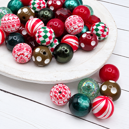 Peppermint Twist Bead Mix