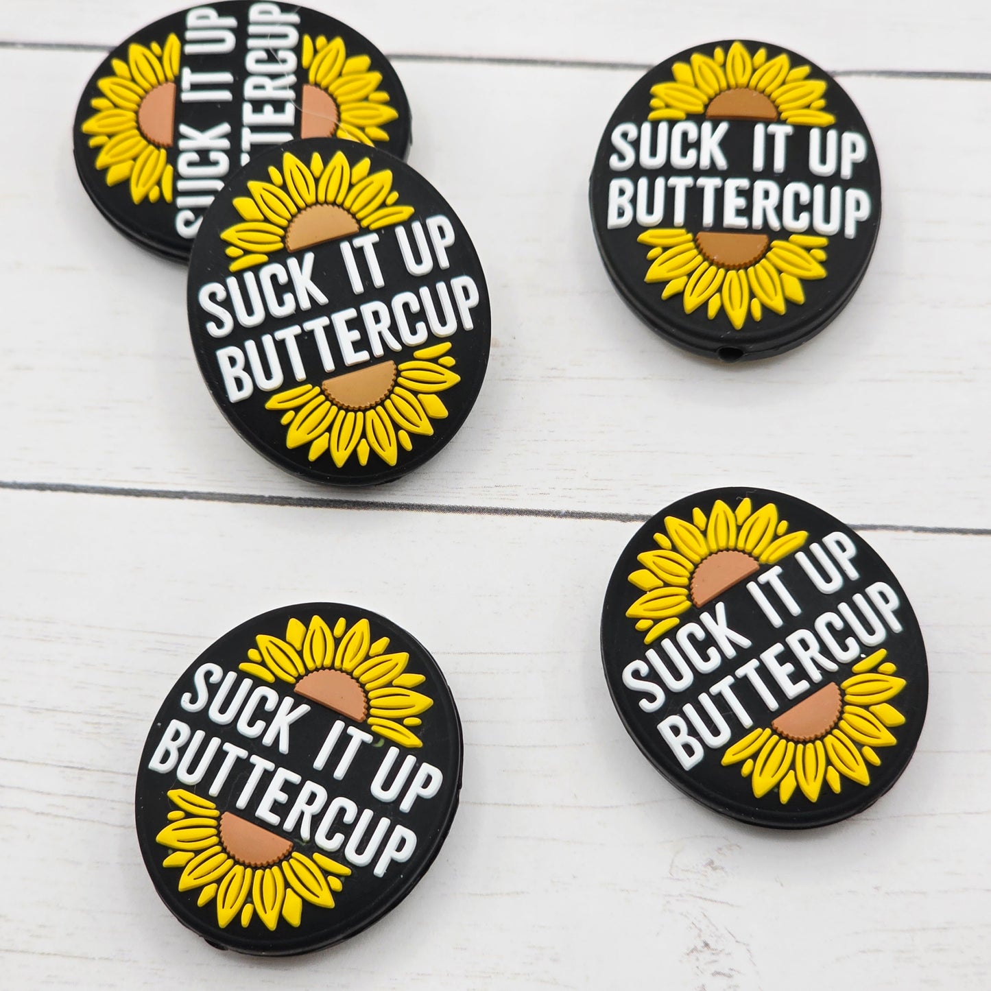 Suck It Up Buttercup Beads
