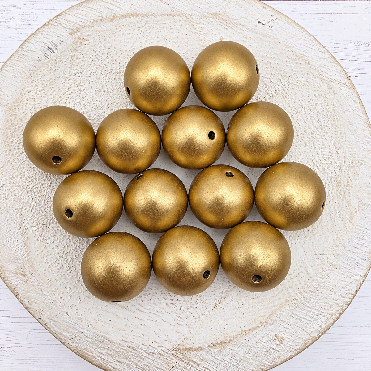 20mm Solid Color Beads