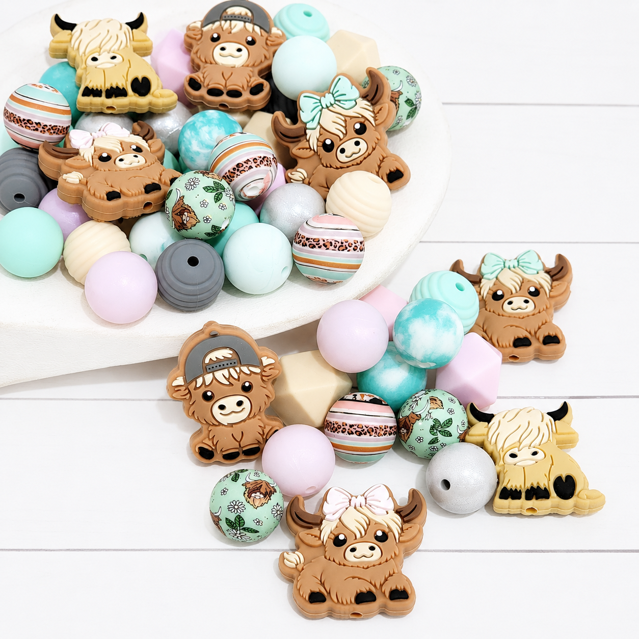 Country Silicone Bead Mix
