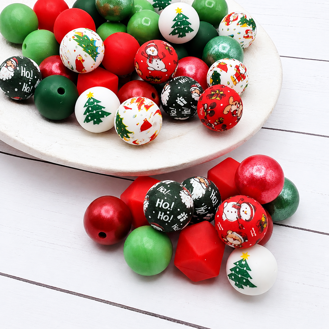 Christmas Magic Silicone Bead Mix