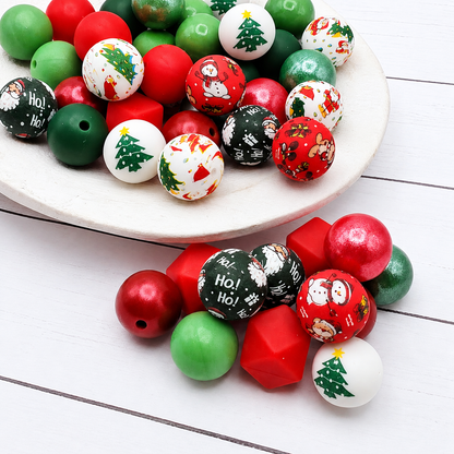Christmas Magic Silicone Bead Mix