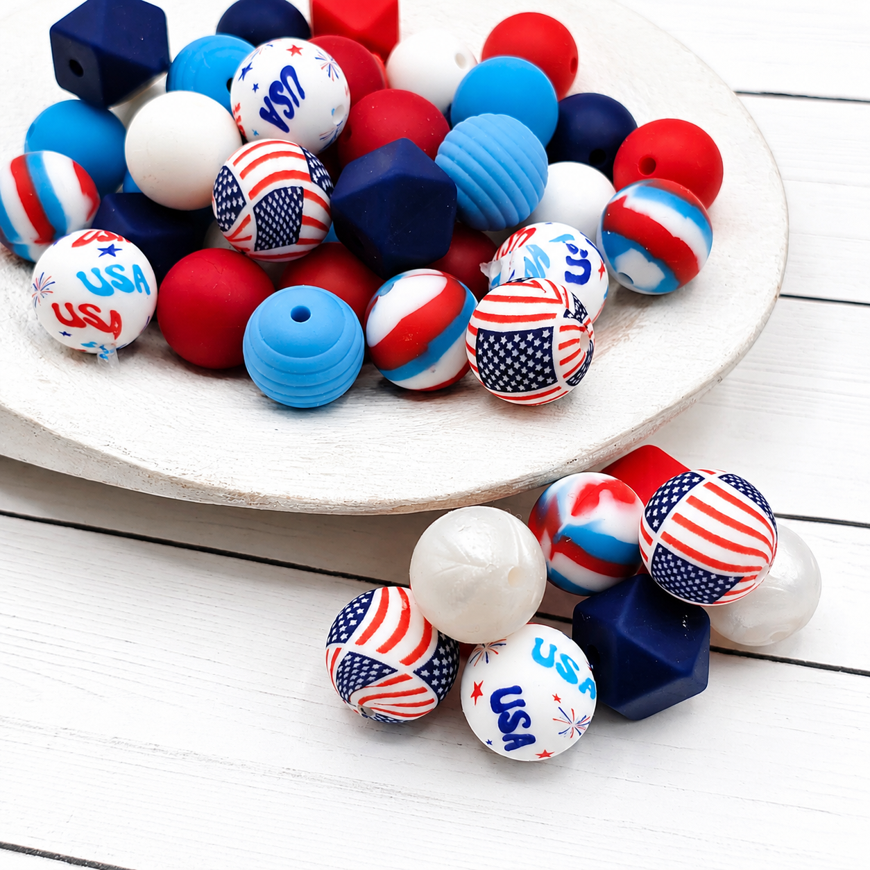 Rockin' The USA Silicone Bead Mix