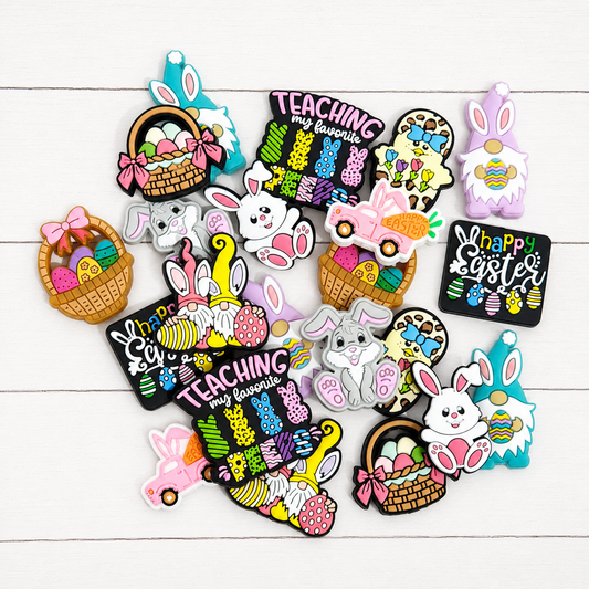 Easter Silicone Focal Bead Mix