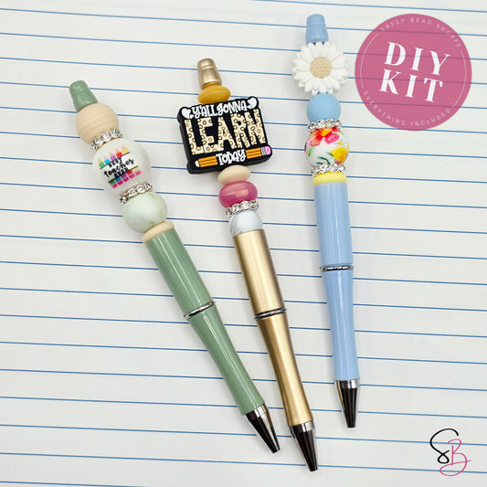 Teacher Beadable Pen DIY Kit