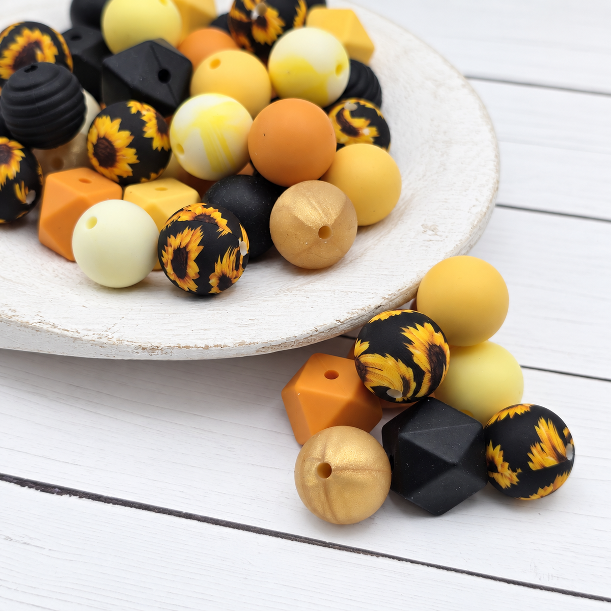 Pickin' Sunflowers Bead Mix
