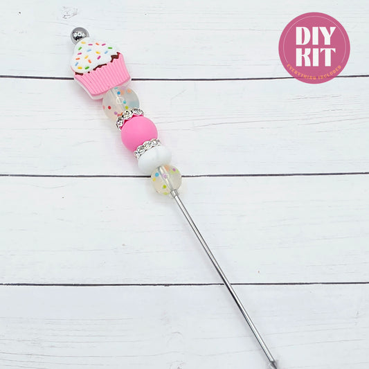 Sweet Pink Cupcake Cookie Scribe DIY Kit