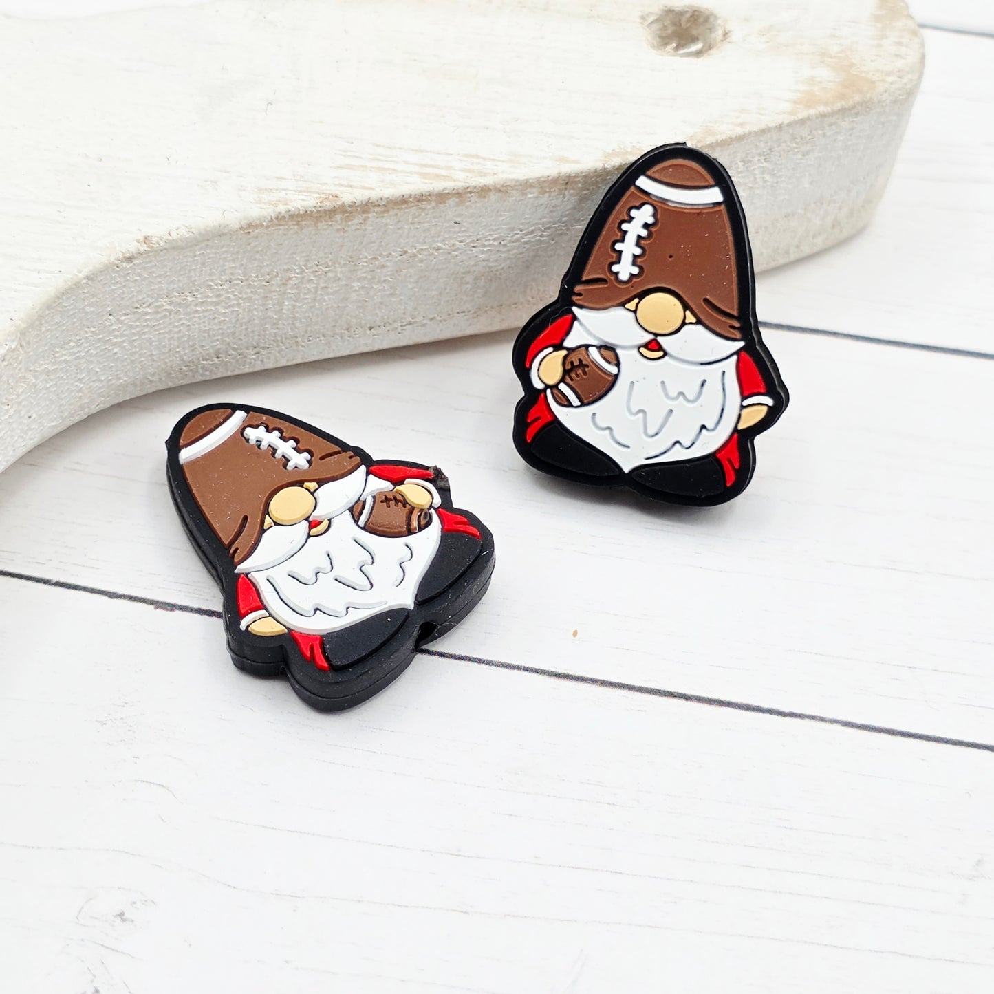 Football Gnome Focal Beads