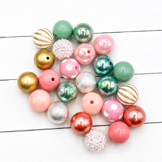 Mint Mistletoe Bead Mix