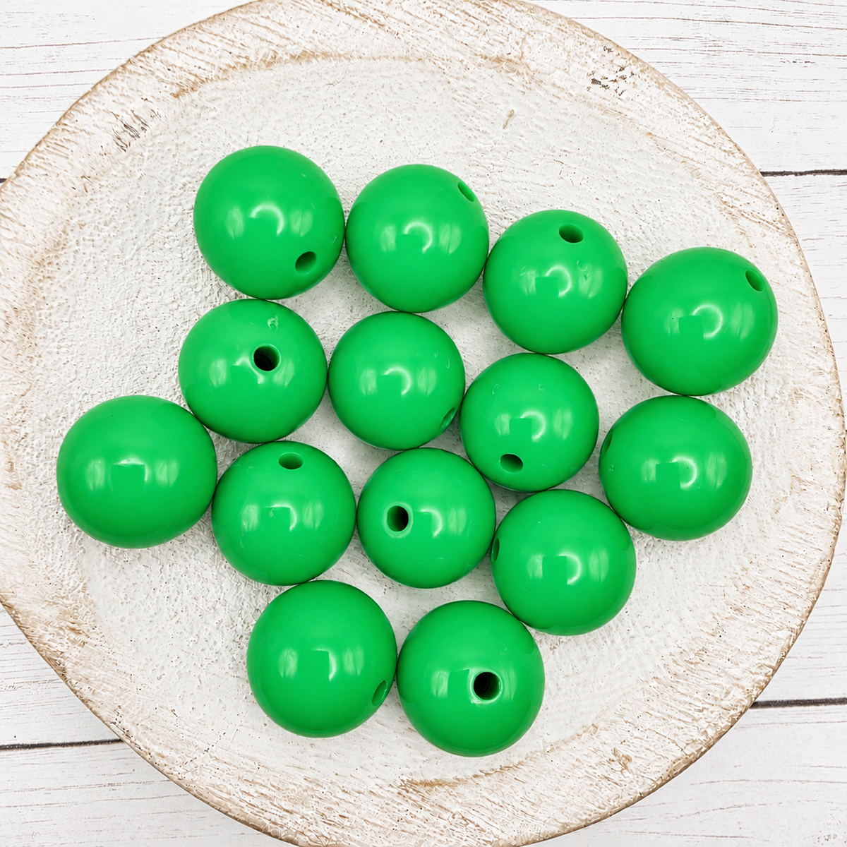 20mm Solid Color Beads