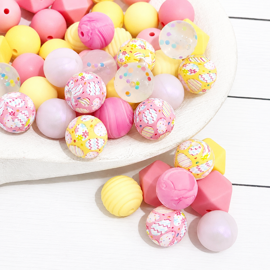 Egg Hunt Bash Silicone Bead Mix