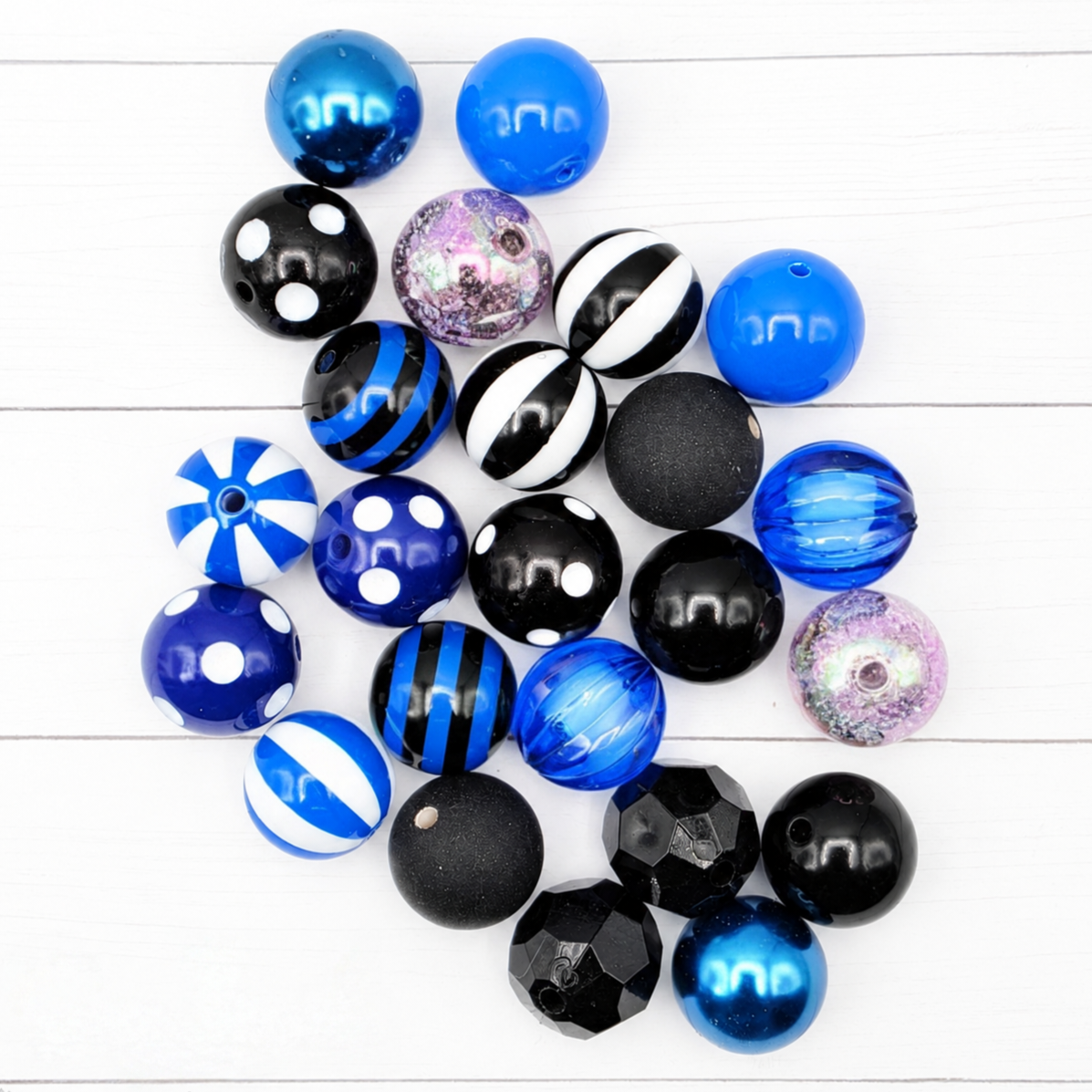 Back The Blue Bead Mix