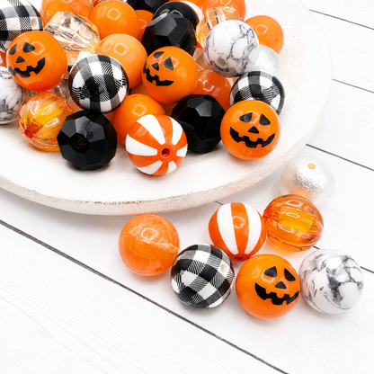 Jack-O-Lantern Bead Mix