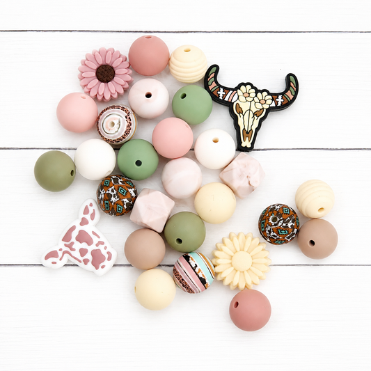 Rustic Girl Silicone Bead Mix
