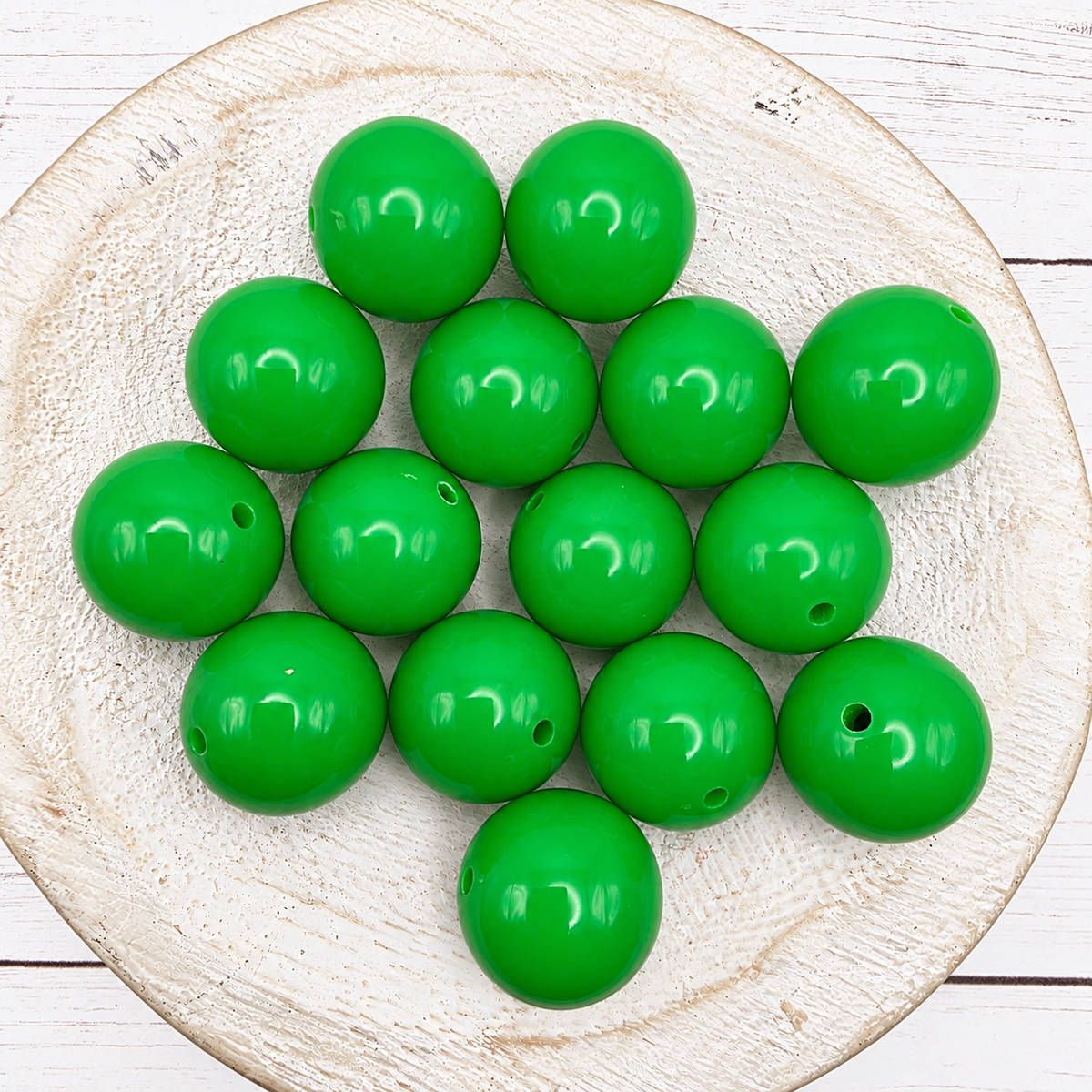 20mm Solid Color Beads