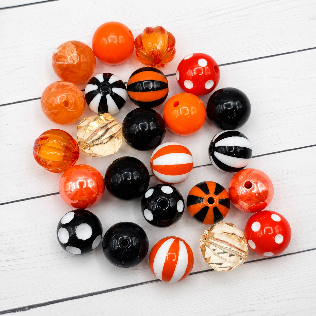 Pumpkin Party Bead Mix