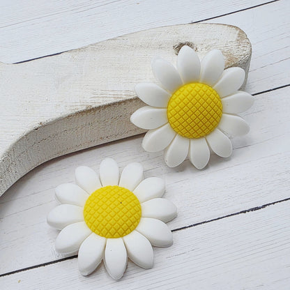 40mm Daisy Flower LARGE Beads