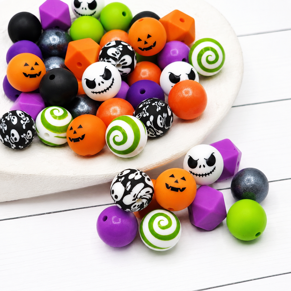 Spooky Season Silicone Bead Mix