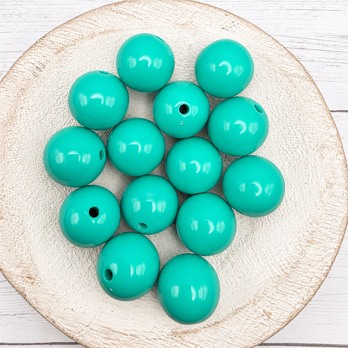 20mm Solid Color Beads
