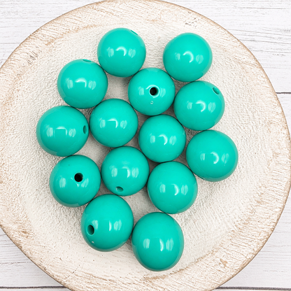 20mm Solid Color Beads