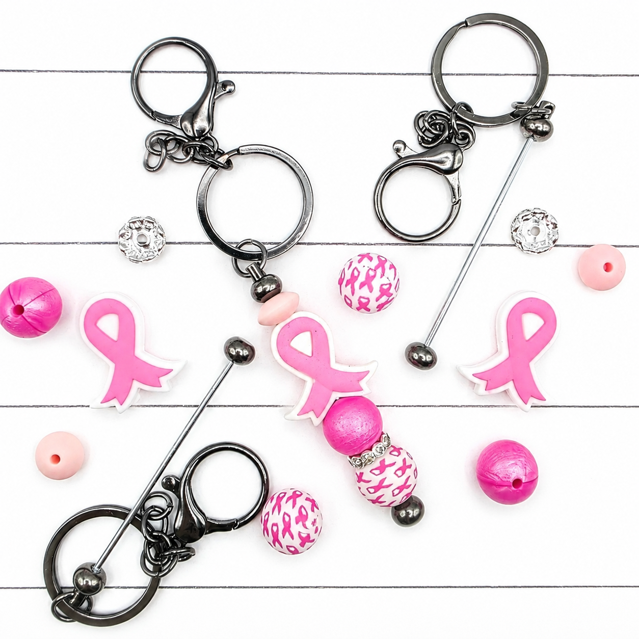 Fight Like A Girl Keychain Kit