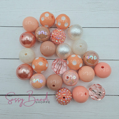 Just Peachy Bead Mix