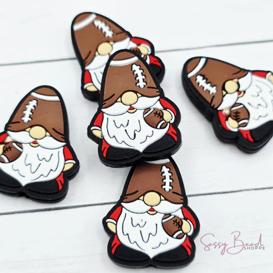 Football Gnome Focal Beads