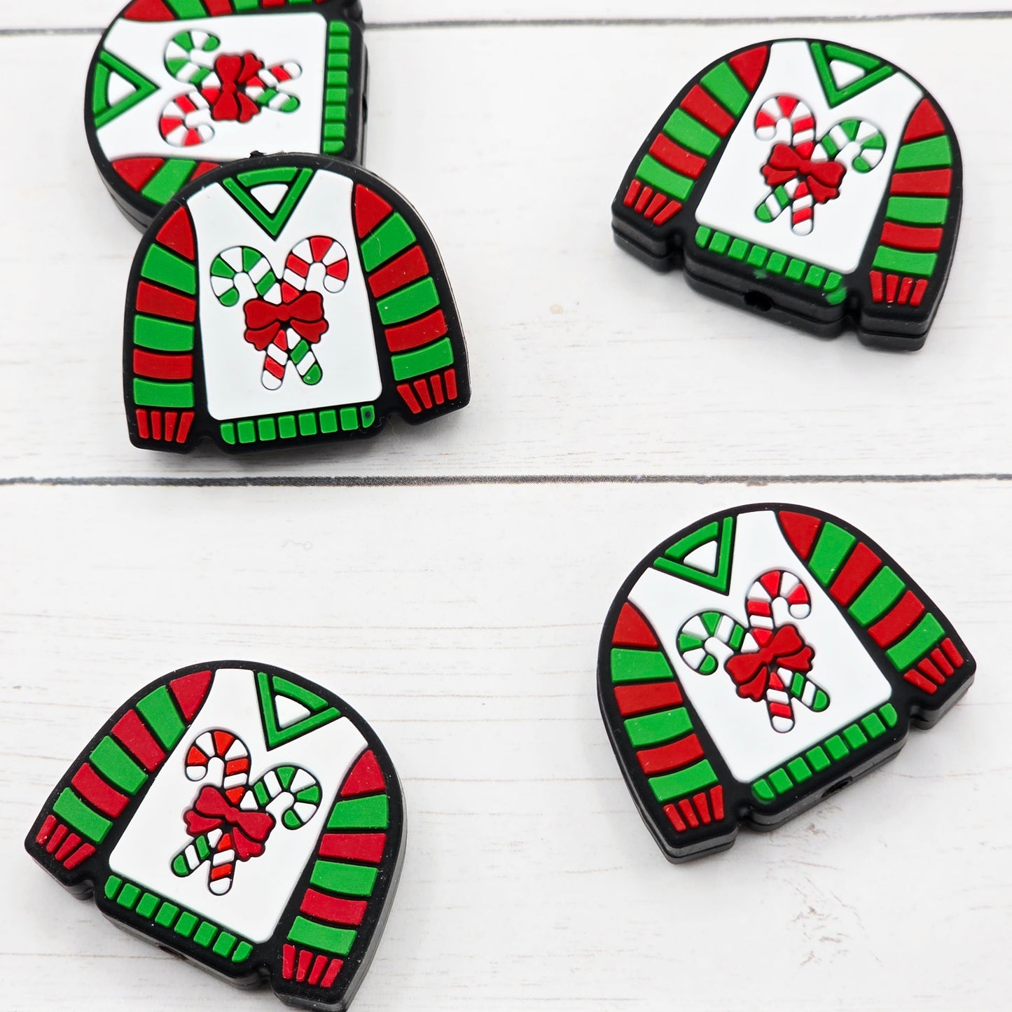 Christmas Sweater Focal Beads