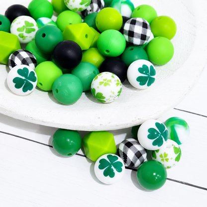 Lucky Silicone Bead Mix