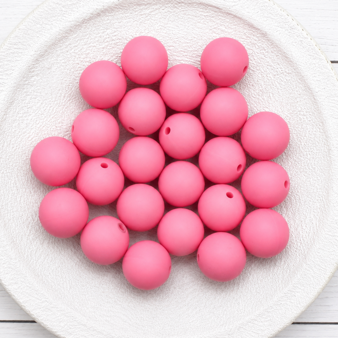 15mm Pink Beads