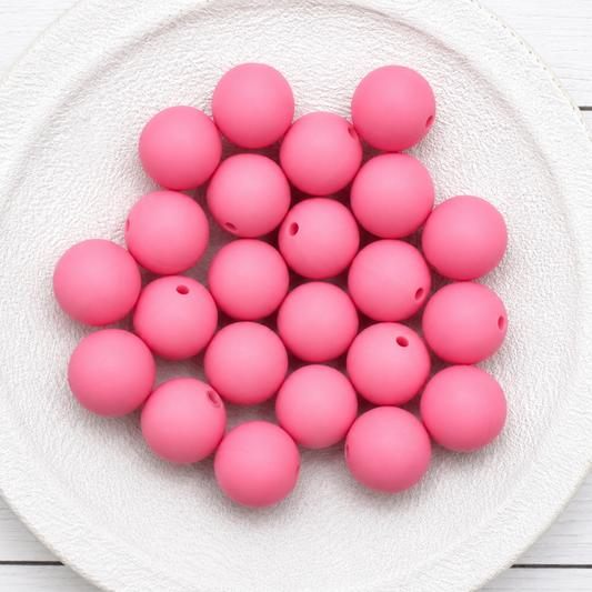 15mm Pink Beads