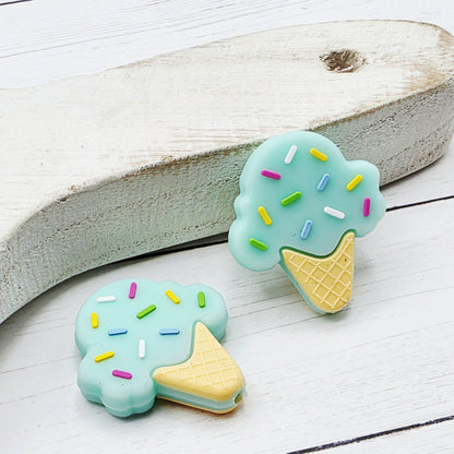 Ice Cream Cone Focal Bead