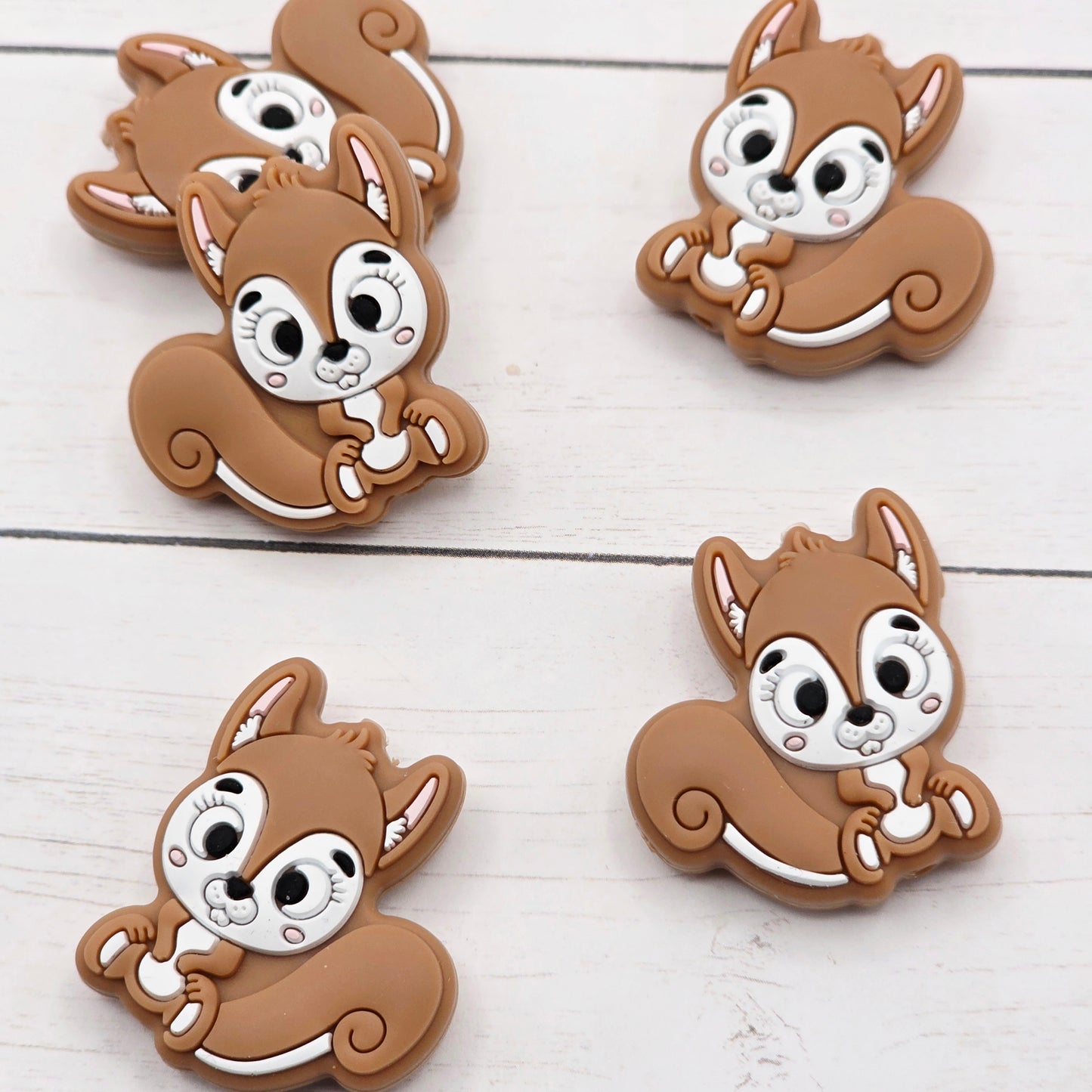 Brown Squirrel Beads