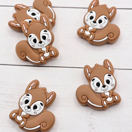 Brown Squirrel Beads
