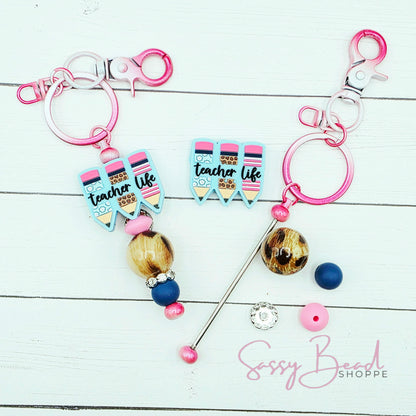 Live To Teach Keychain Kit