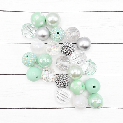 Crazy About Mint Bead Mix