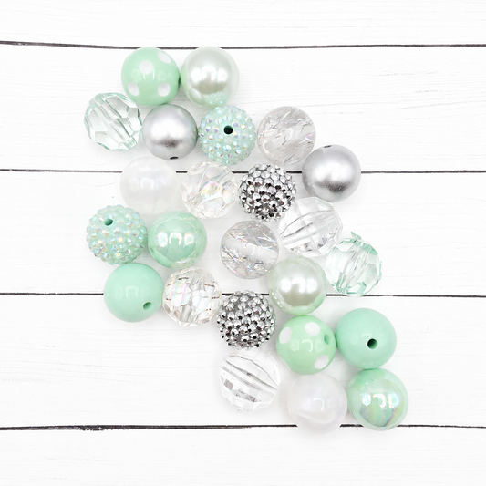 Crazy About Mint Bead Mix