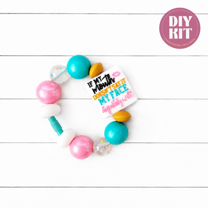 Feeling Mouthy Tumbler Charm Kit