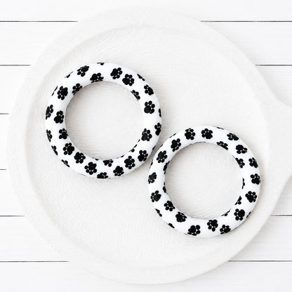 65mm Paw Print Silicone Ring